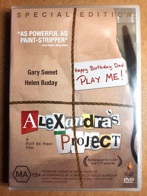 Alexandra's Project (DVD, R4, PAL, 2002)