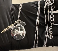 Religious Gift – Faith Jewelry – Dove Necklace 32’’ Inch Gift For Her