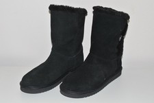Koolaburra by UGG Black Suede Winter Boots Women  s Size 9