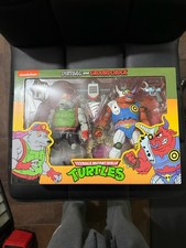 NECA Teenage Mutant Ninja Turtles Dirtbag and Groundchuck Action Figure