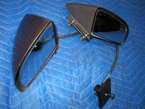 1982-92 Camaro Firebird Side View NON Power mirrors PAIR Left & Right GM BROWN