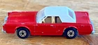 1979 Matchbox Superfast #28 Red Ford Lincoln Continental Lesney England Car