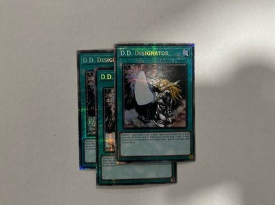 1X Yugioh 1x D.D. Designator MP25-EN020 1st Edition Starlight Rare NM