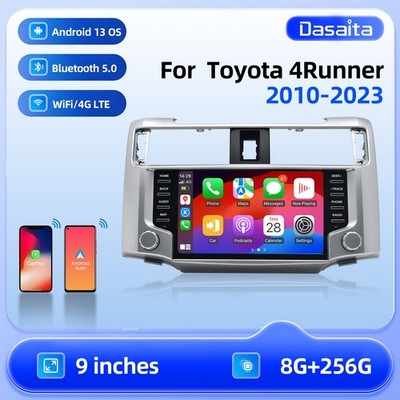 Dasaita Car Radio for Toyota 4Runner 2010-2023 Built-in 5G WiFi 4G Cellular GPS