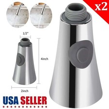2Pc Kitchen Sink Pull Down Faucet Sprayer Pull Out Spray Head Replacement Head