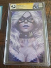 Amazing Spider-Man 1 2022 Artgerm PUREart Custom Label CGC SS 9.2 1500 Black Cat