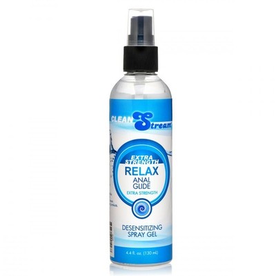 CleanStream Relax Extra Strength Anal Glide Desensitizing Spray Gel 4.4 oz