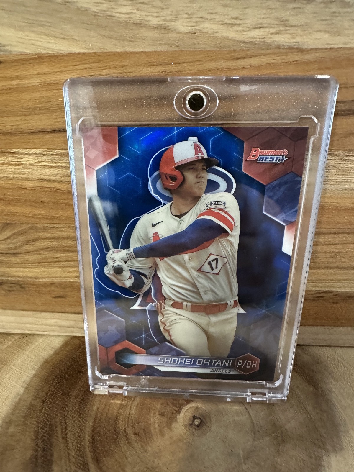 Shohei Ohtani 2023 Bowman's Best Blue Refractor /150 #62 FIRST PRINT 1/150 RARE