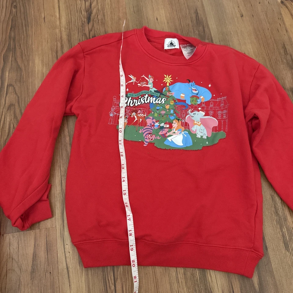Kids Disney Christmas Crewneck size 9/10 - Image 4 of 4