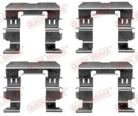 Quick Brake 109-1612 ZubehöRset, Scheibenbremsbelag FüR Nissan, Suzuki