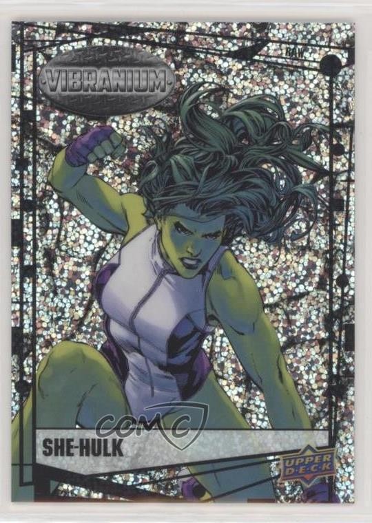 2015 Upper Deck Marvel Vibranium Raw Vibranium She-Hulk #52 2k3