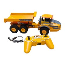 Remote Control Volvo A40G RC Dump Truck Dump Action Engine Horn & Lights  1:20