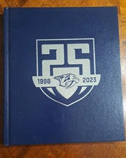 Nashville Predators NHL 25th Anniversary Commemorative HardBack Book 1998-2023