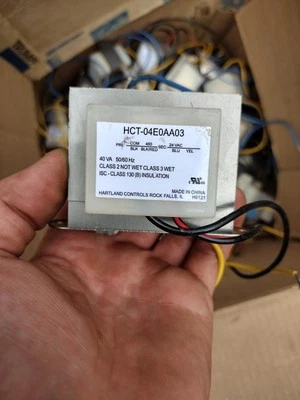 Hartland Controls HCT-04E0AA03 480v PRI 24v SEC 40va Transformer