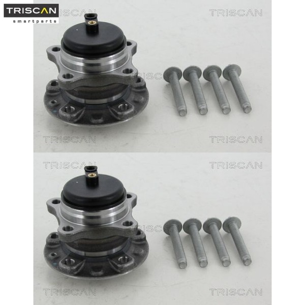 2X Radlagersatz Triscan 853028240 2 Radlager Satz Links Rechts Hinterachse-image