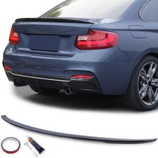 Performance Heckspoiler Spoilerlippe Schwarz Glanz passend f�r BMW 2er F22 F23