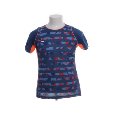 Li-Ning, Trainingsoberteil, Größe: XL, Blau/Rot/Mehrfarbig #jXK