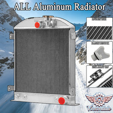 3 Rows Radiator Aluminum Fit 1932 Ford Model Hi-boy Hot Rod Chevy V8 3 Rows Radiator Aluminum Fit 1932 Ford Model Hi-boy Hot Rod Chevy V8