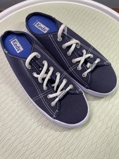 Keds Champion Canvas Lace Up Sneaker Women's NAVY Sz.6-6.5 US