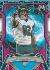 2024 Topps Resurgence Ainias Smith Blue Purple SP RC Carolina Panthers