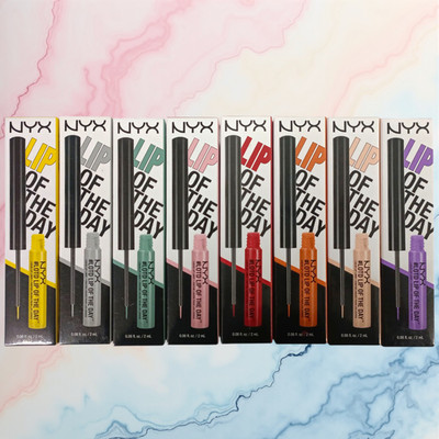 NYX Lip of the Day Liquid Lip Liner Set 2er Pack jede Farbe Multi-Farbe.