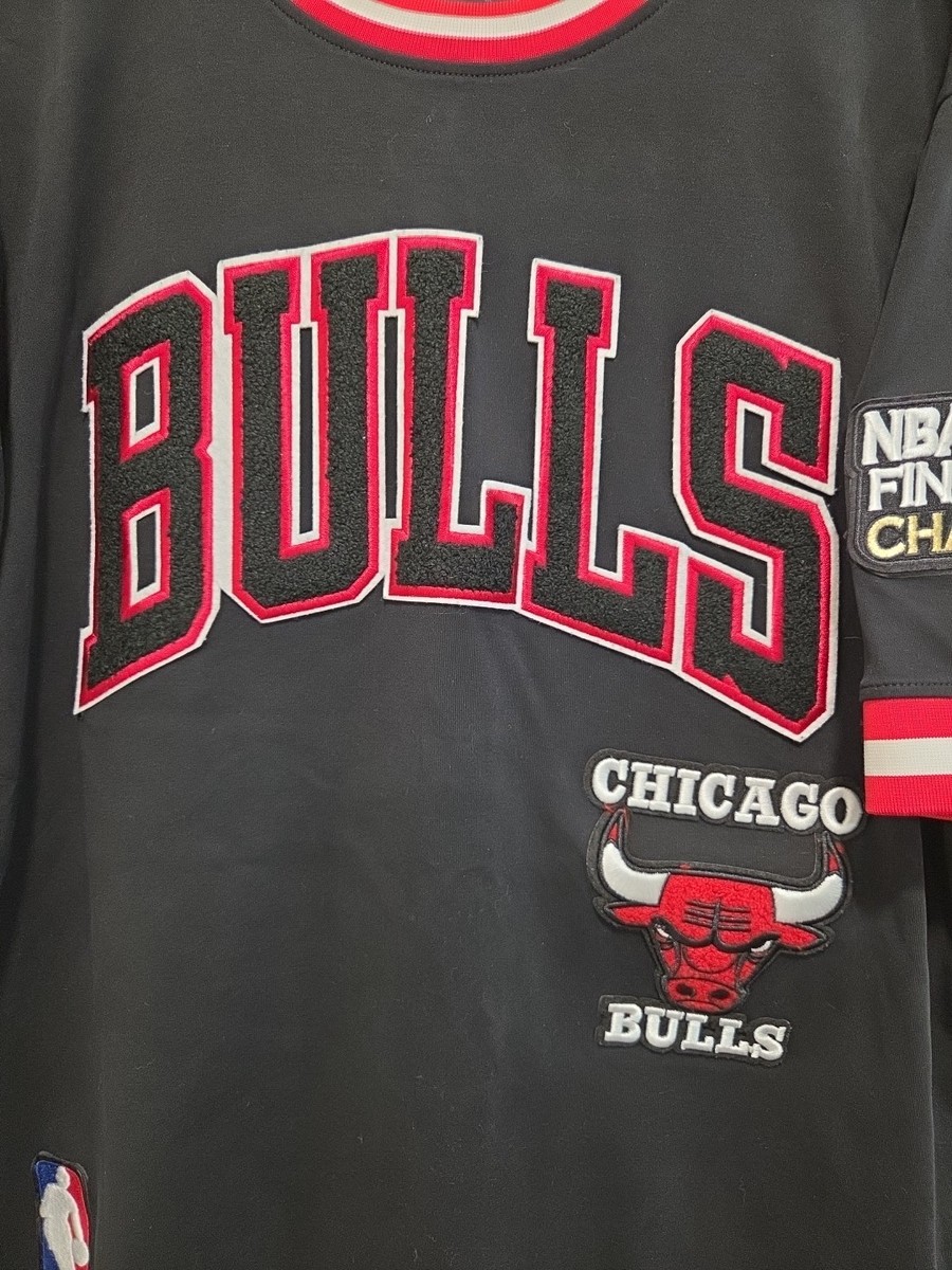 Men Pro Standard NBA CHICAGO BULLS Logo 6x Finals Champions Size M