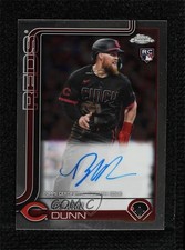 2025 Topps Chrome Rookie Auto Blake Dunn #RA-BD Auto 9su