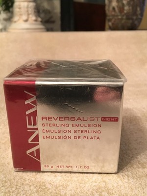 Avon Anew Reversalist Night Sterling Emulsion ~ 1.7 oz ~ New & Factory Sealed