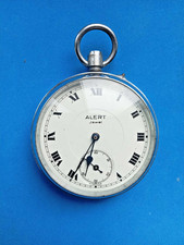 Vintage Gents Alert Jewel Pocket Watch c.1920-1930 Spares Repairs