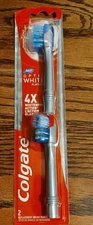 Colgate 360 Optic White Platinum 2 Toothbrush Replacement Heads Soft