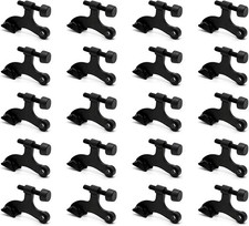 20 Pack Hinge Pin Black Door Stopper, Adjustable Heavy Duty Hinge Pin Door St...