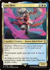 Lyse Hext FINAL FANTASY MTG MAGIC LGND HUMAN REBEL MONK RARE O256