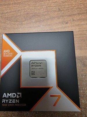 AMD Ryzen 7 9800X3D CPU ジャンク AMD Ryzen 7 9800X3D 4.7 GHz 8-core 16 threads 96 MB 100