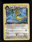 2000 Pokemon Team Rocket First Edition Dark Dragonite #22/82