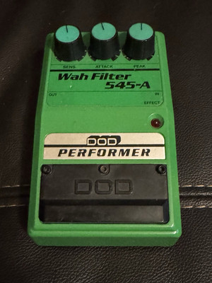 DOD Wah Filter 545-A Analog Wah Pedal Effects for Electric Guitar (545-A)