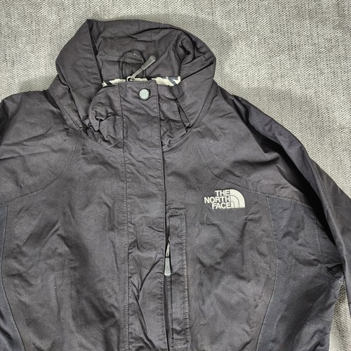 The North Face Womens Black Full Zip Jacket Size Large - Foto 2 di 14
