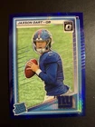 2025 Panini Donruss Optic - Rated Rookie Jaxson Dart #273 Blue Hyper Prizm (RC)