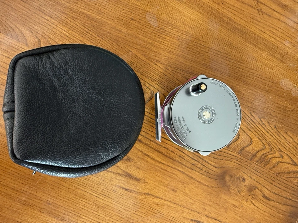 Carrete Hardy 1939 Heritage Bougle Fly, tamaño 3 3/4", olímpico Foto 2 de 4