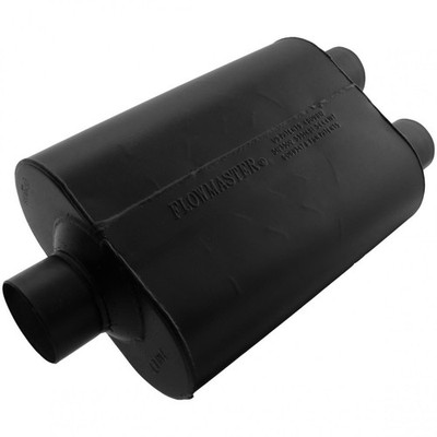 FLOWMASTER 9530452 Exhaust Muffler; Super 40 Delta Flow; 10 Inch Width x 5 Inch