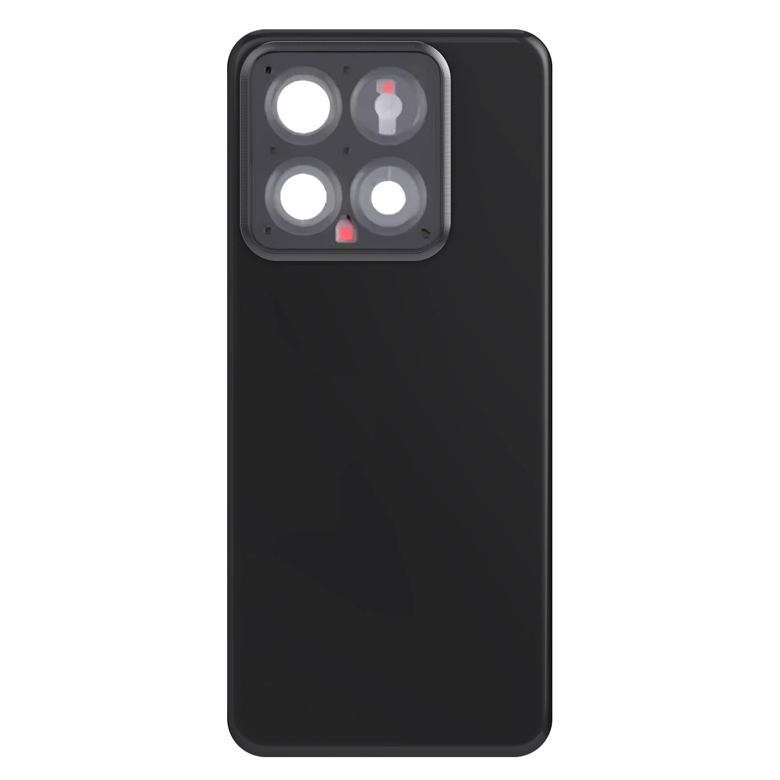 Face arrière Xiaomi 14 Clappio en verre premium Noir haute résistance