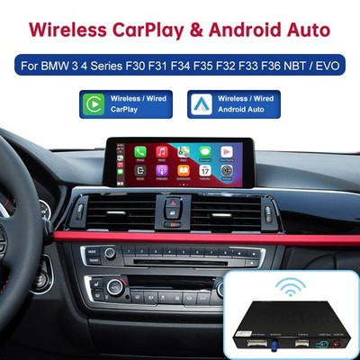 Wireless CarPlay Android Auto Für BMW 3/4 Series  F30 F31 F34 F35 F32 F33 F36 DE