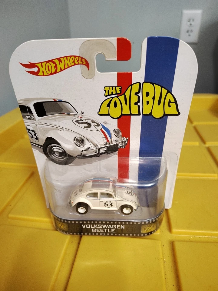 Hot Wheels 2014 Retro Entertainment Herbie The Love Bug Volkswagen Beetle Foto 2 de 4