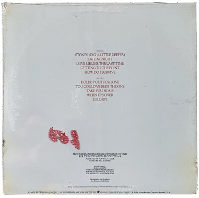 ENGLAND DAN SEALS - STONES - VINYL LP 1980 ATLANTIC RECORDS SD
