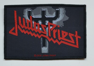 JUDAS PRIEST - Logo / Fork - 10,3 cm x 7,3 cm - Patch - 164403