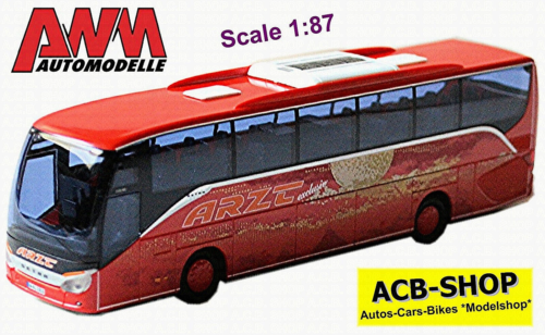 Autobús Setra S 515 HD viajes médicos Nuremberg + Beagenporten 1:87 AWM - Imagen 1 de 6