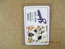 Reggie Jackson #7 1981 Permagraphics NMT +