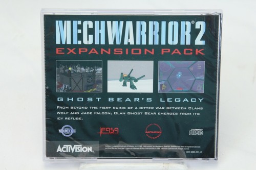 MechWarrior 2 Expansion Pack Ghost Bear's Legacy PC 1996 SEALED - Picture 2 of 3