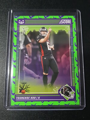 Younghoe Koo - Score-a-Treat Football 2024 - Atlanta Falcons - Bats