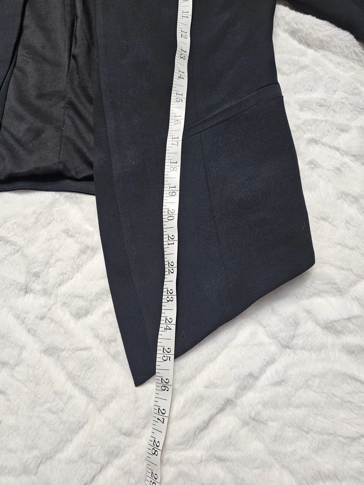 Trouve女式(S)黑色开襟西装外套 — 第 4/4 张图片