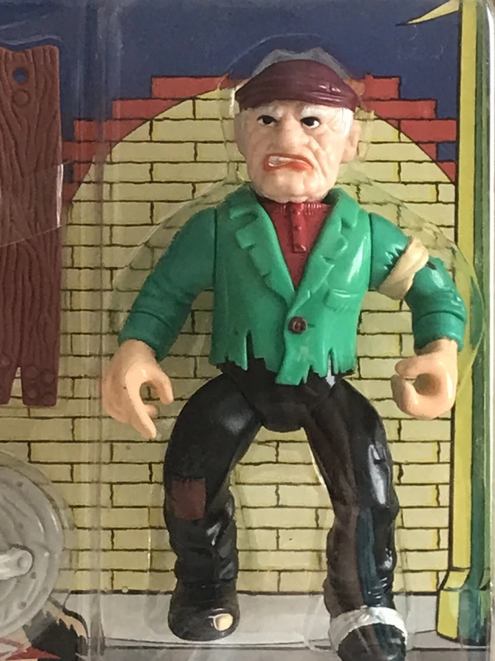 Figura de acción de colección Playmates Dick Tracy Copper And Gangsters The Tramp 1990 nueva en paquete Foto 3 de 4